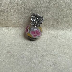 James Avery Mariposa Art Glass Charm
